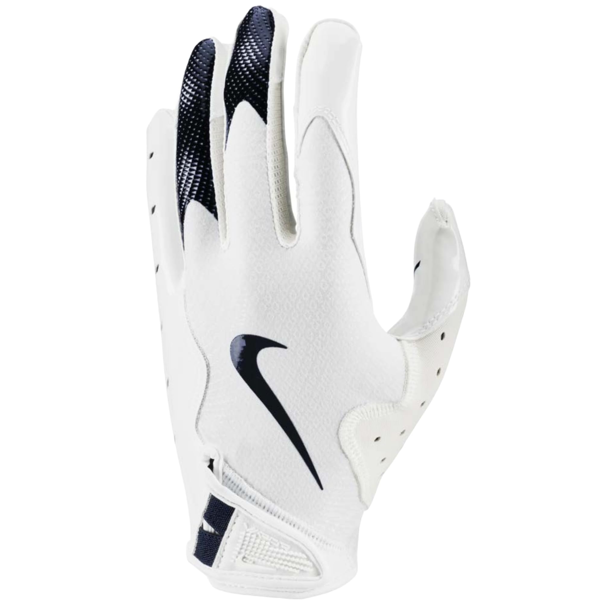 Nike Vapor Jet 8.0 Football Gloves - White, Navy, XX-Large