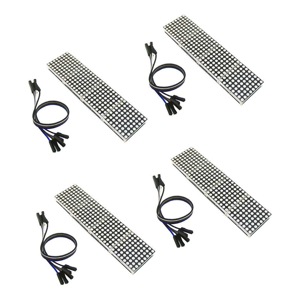 4X Max7219 Led Dot Matrix 8-Digit Digital Display Control Module For-picture-10