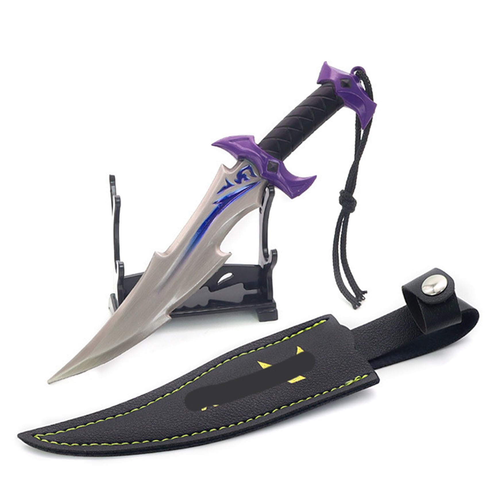 Amazon.co.jp: Luosyaer リーヴァーナイフ 18cm ミニチュア 合金製 