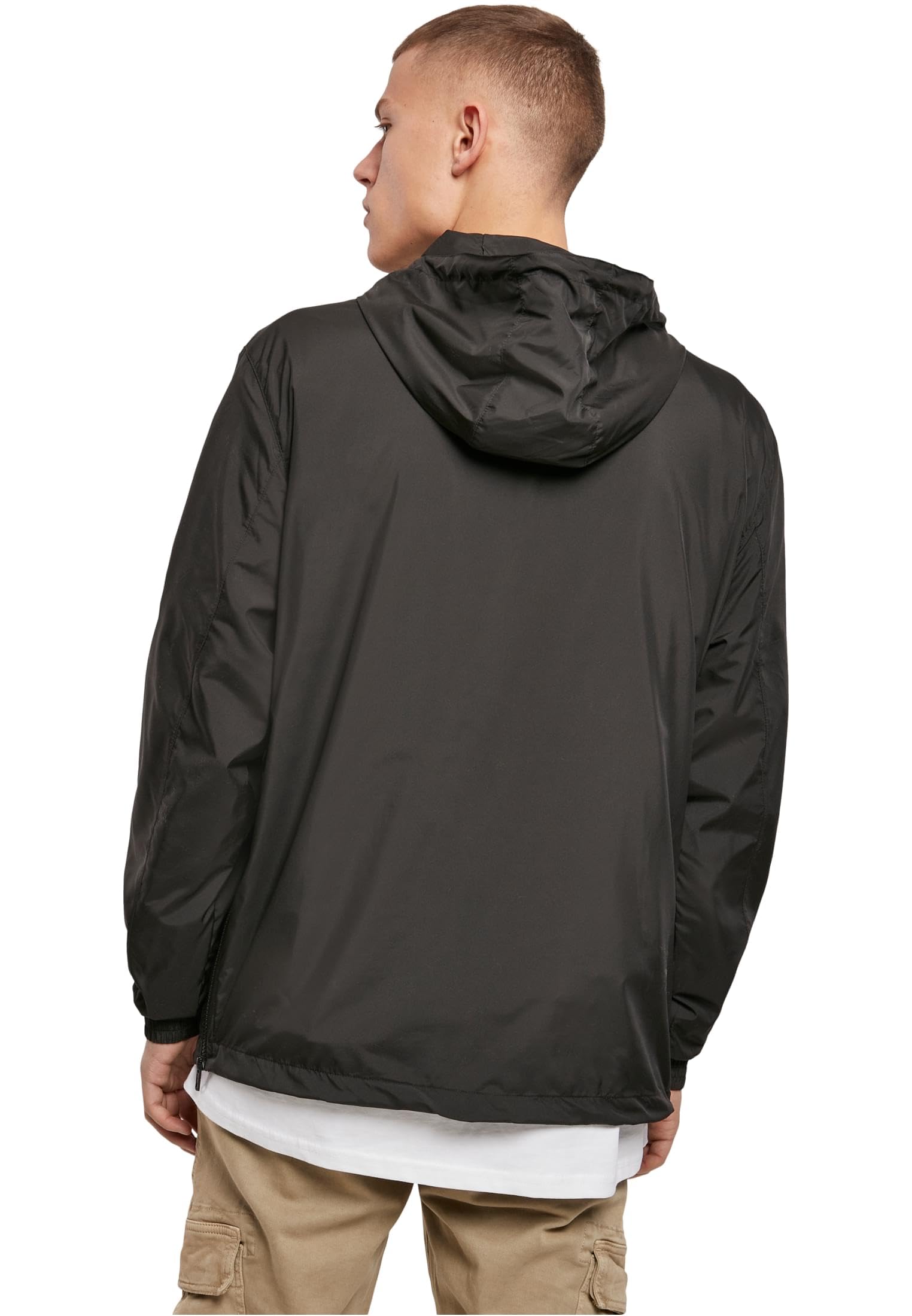 Build Your Brand Basic Pull Over Jacket Giacca a Vento Uomo