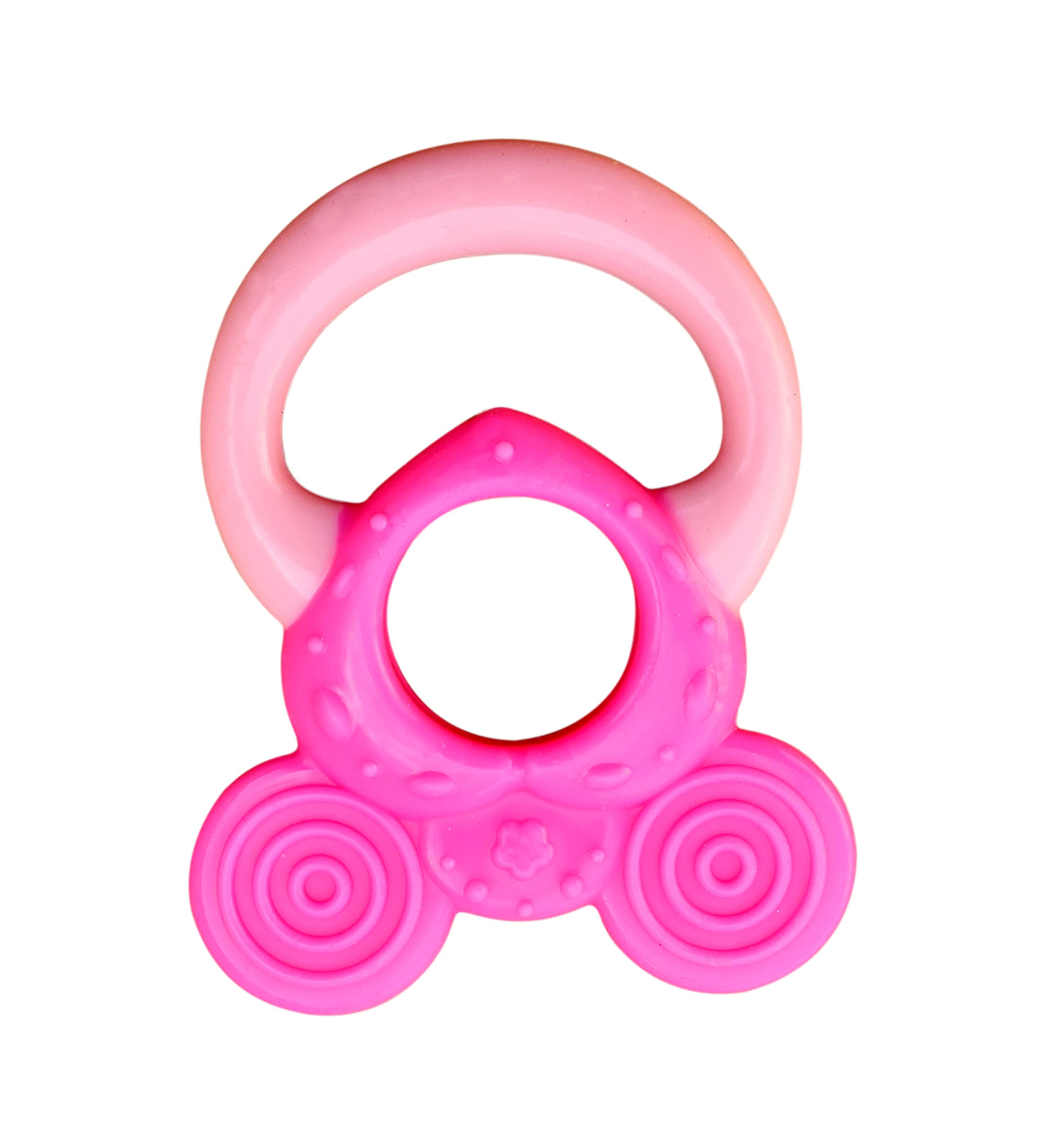 THE LITTLE LOOKERS Silicone Teether for 0 to 12 Months Baby/Toddlers/Infants/Children I 100% BPA Free (Candy, Pack of 1)