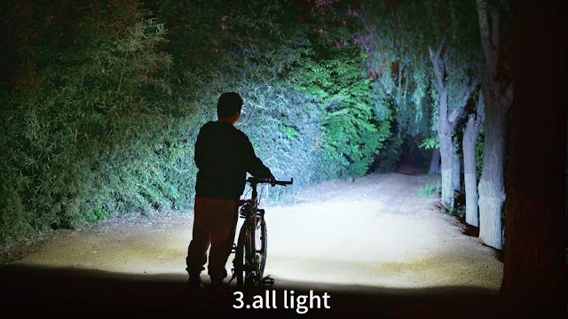 Phare Avant De Scooter électrique, Feu D'avertissement à LED, H