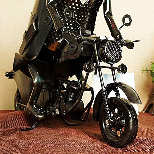 Soporte para Botellas de Vino en Forma de Motocicleta de Hierro miniatura 2