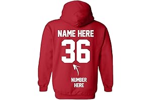Customizable Boys Basketball Hoodies