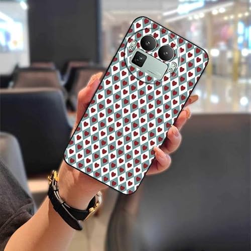 Phone Case Compatible with Realme GT8 Pro China, Phone Pouch Waterproof Cartoon Shockproof Dirt-resistant Back Cover Graffiti An