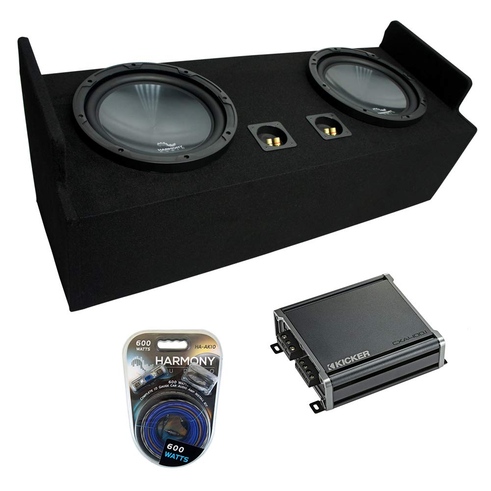 Harmony Audio R124 Bundle Ford Ranger Extended Cab Truck 1983-2012 Dual 12