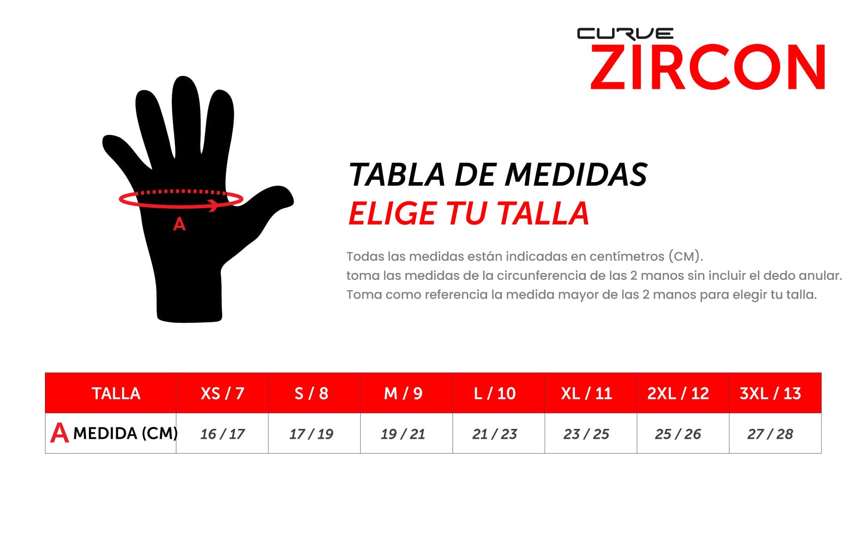 CURVE Guantes Moto Zircon Vented, Negros, Cortos, Transpirables, Protección en los Nudillos de TPU, Uso Pantalla táctil, Adultos, Hombre, Mujer, CE, homologados