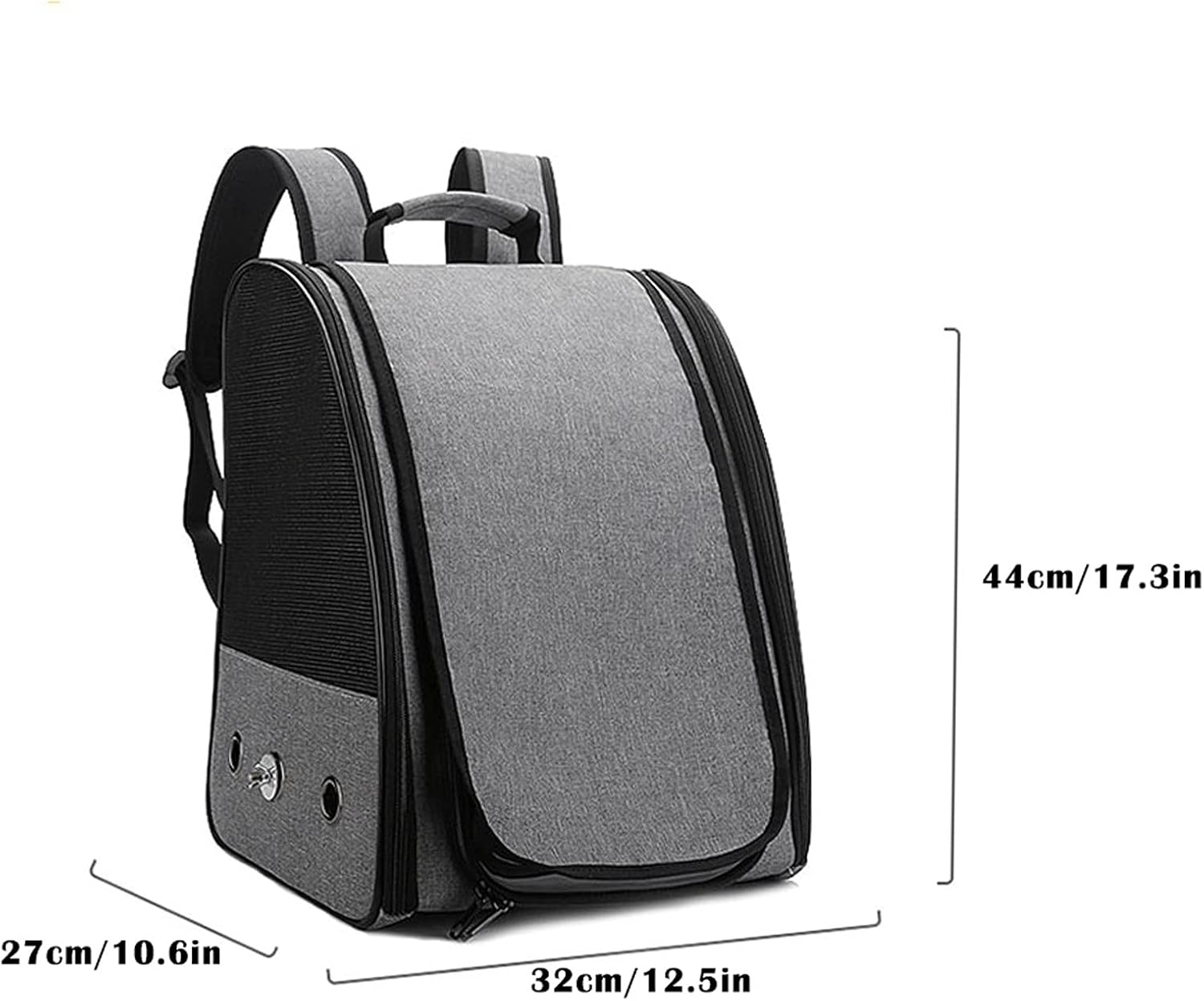 ENGENDER Bird Cage Bird Travel Backpack Bag Light Bird Carrying Bag Pet Bag Lightweight Breathable Transparent Bird Cage Carrier for Outdoor Travel Parakeet Cage(Red)