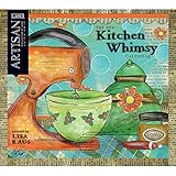 Lang Kitchen Whimsy 2016 Wall Calendar by Lisa Kaus, January 2016 to December 2016, 13.375 x 24 Inches (1001862)