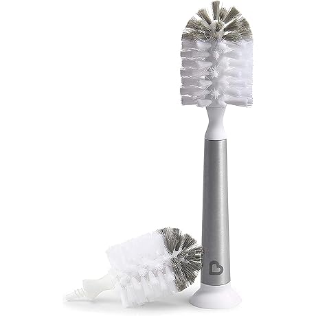 Munchkin® Shine™ Stainless Steel Travel Bottle Brush with Refill