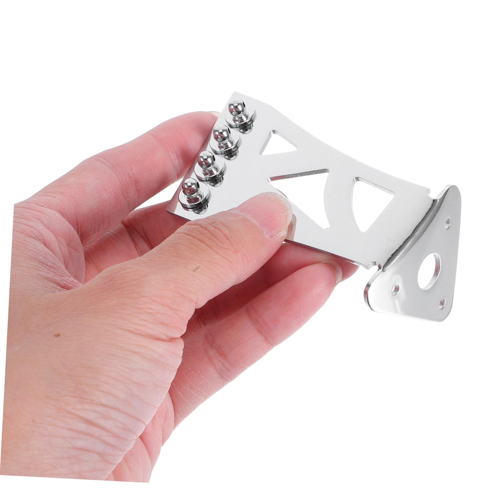 TOYANDONA 4pièces Banjo Tailpiece Pour Guitare à Cordes Améliore Volume Sustain Installation Facile Et Rapide Accessoire Compact Et Léger Pour Banjo