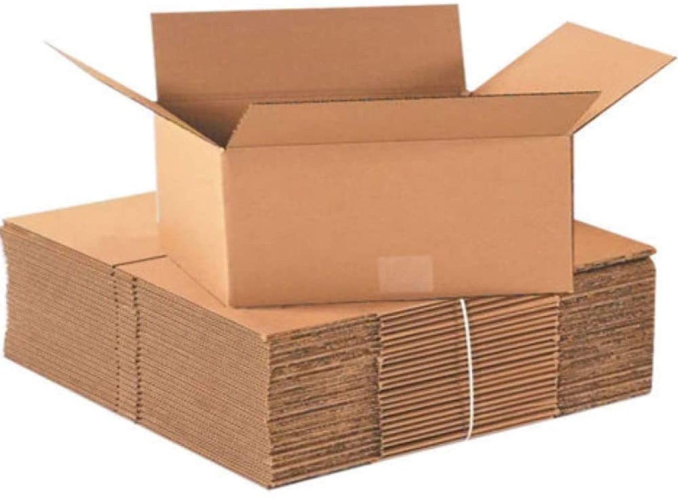Trendwearz 10 Piece (9X6x4 Inch) Brown Cardboard Shipping Boxes Postal Mailing Gift Packet Royal Mail Parcel Carton
