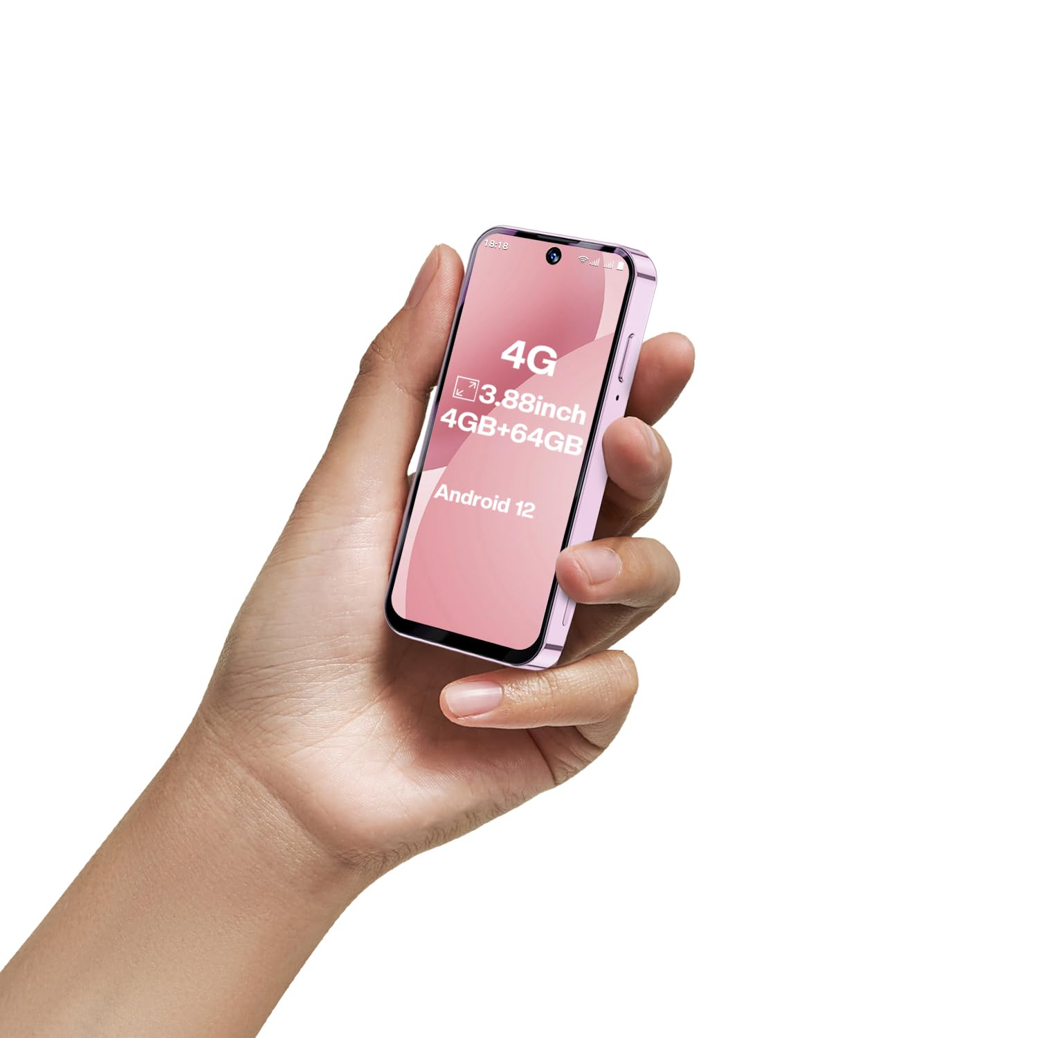 Android搭載 ミニスマホ ピンク Amazon.com: ZOKOE 4G Unlocked Mini Smartphone, 3.88-inch HD Screen