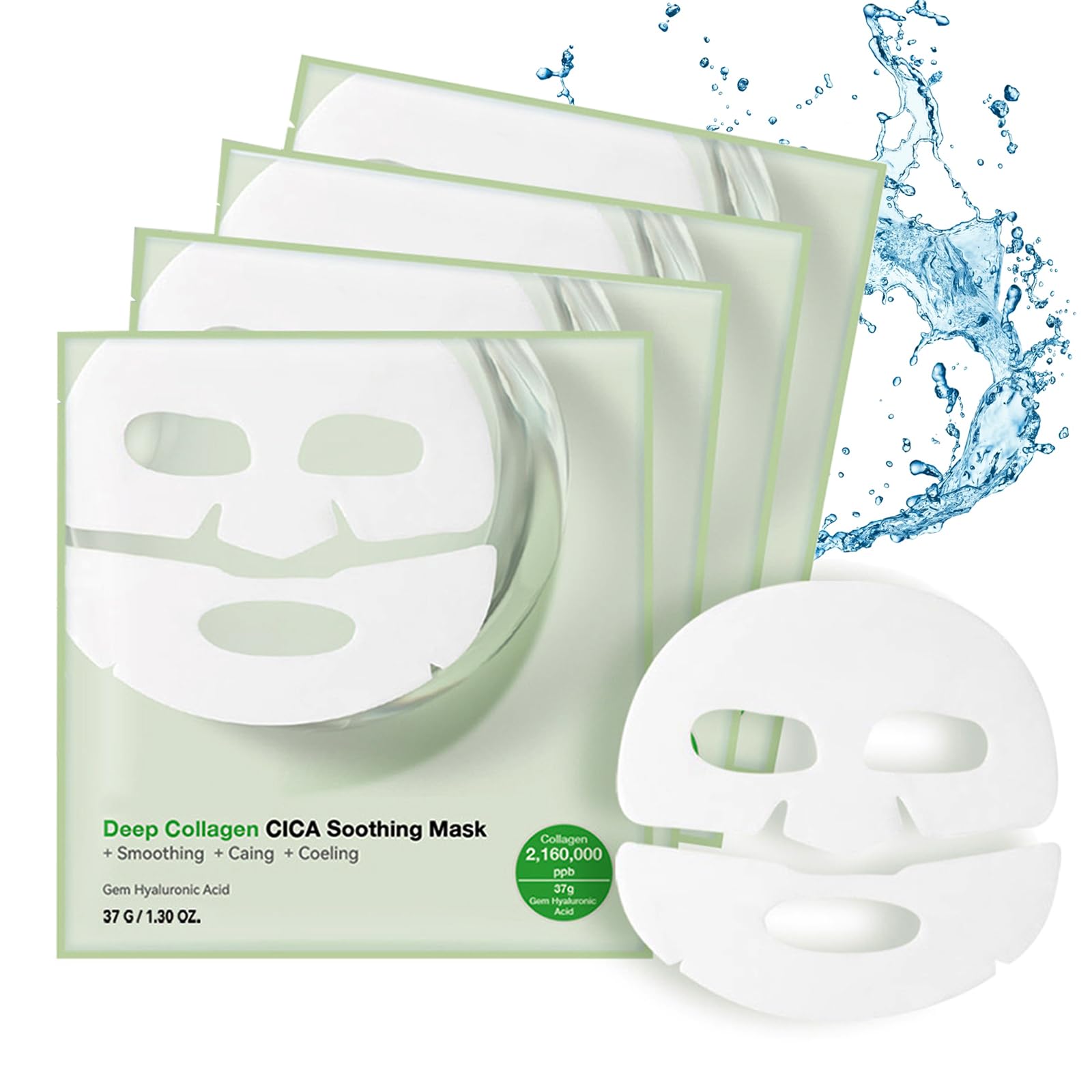 Amazon.com : Ueseinl 4 PACK Deep Collagen Overnight Mask, Bio