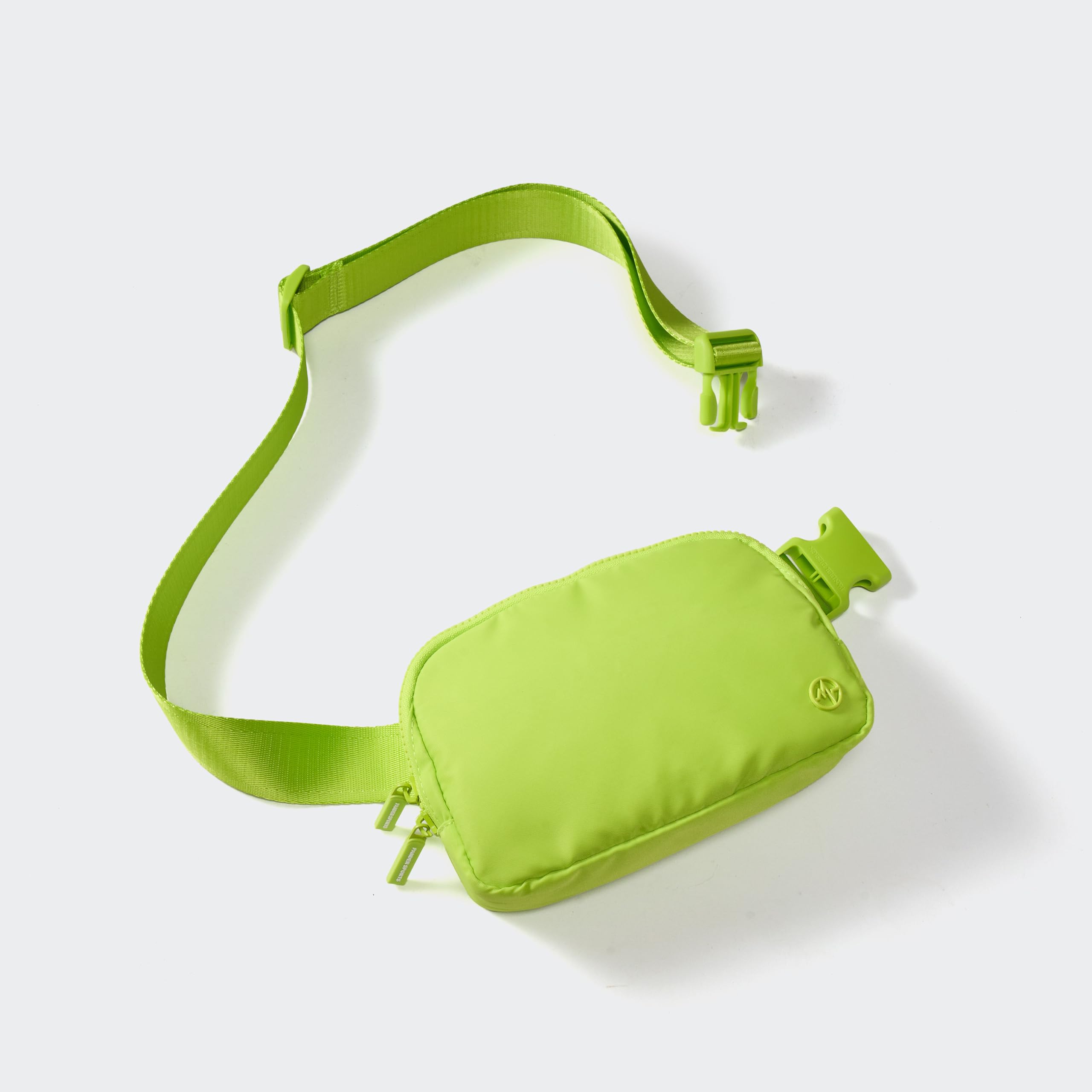 Pander Nylon Fanny Pack for Women, Two-Way Zipper Crossbody Bag view 2