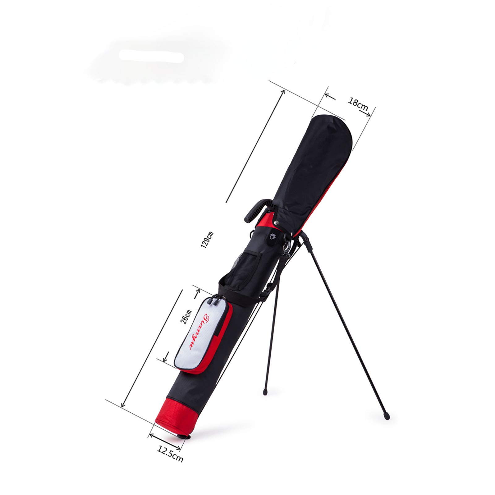 Sac De Golf Support De Golf Petit Sac De Support De Golf Unisexe Sac De Queue Portable Mini Support Léger pour Hommes Et Femmes Sac De Gymnastique