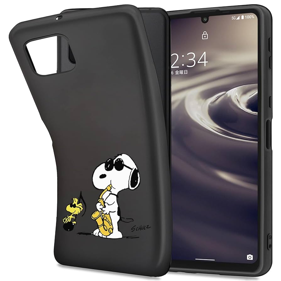 Amazon.co.jp: アクオス sense6 ケース - スヌーピー デザイン