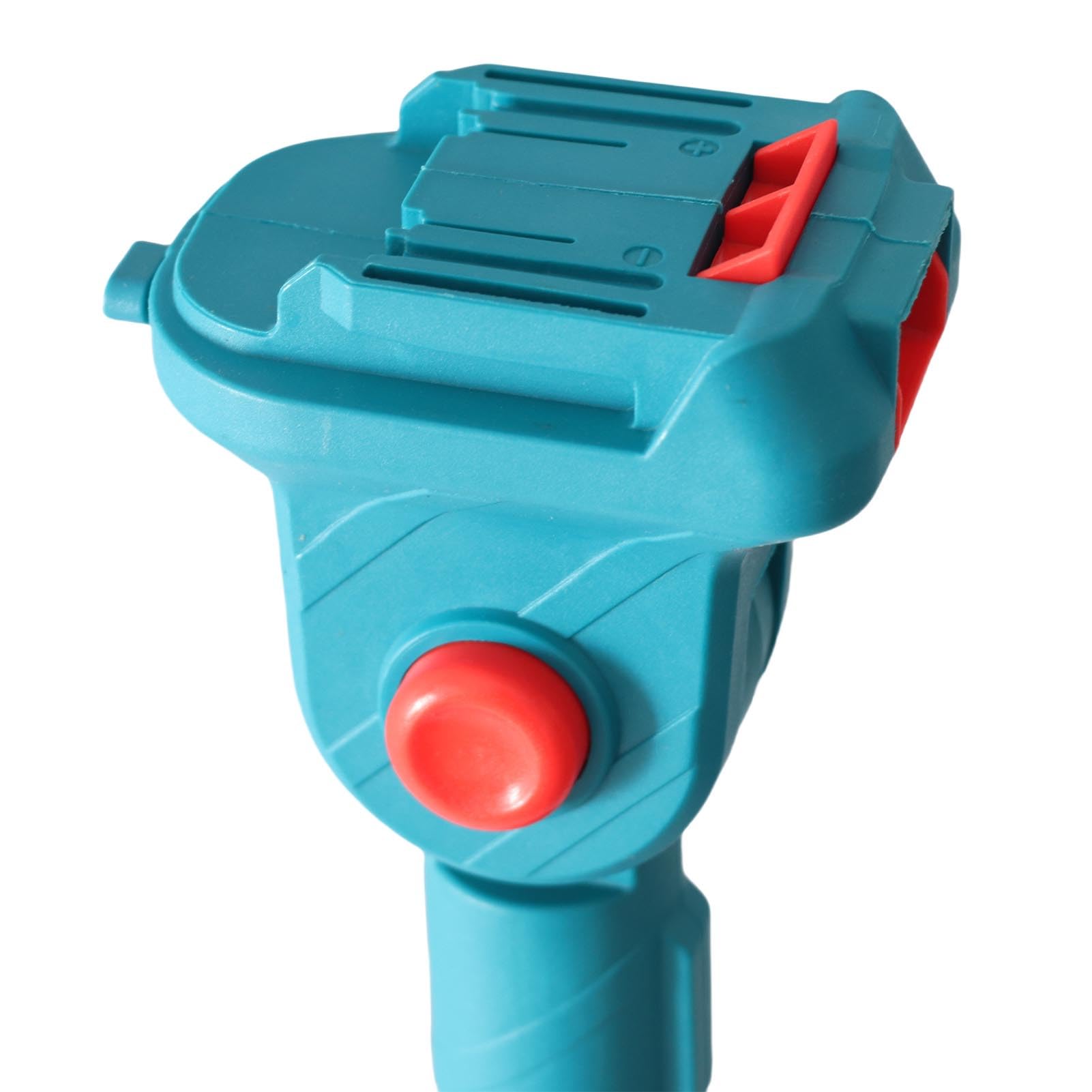 Generic Asta di Prolunga Telescopica a Ramo Alto per Potatore Elettrico 1,25-2,4 M Asta da Potatura Leggera per BL1840, Angolo della Testa Regolabile per Giardinaggio Lega di Alluminio ABS Blu