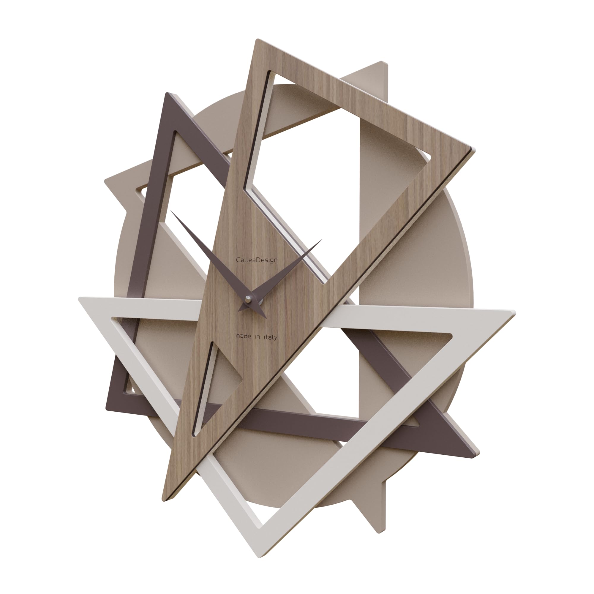 Amazon.co.jp: CalleaDesign - Italian Made Wall Clock GEOLO