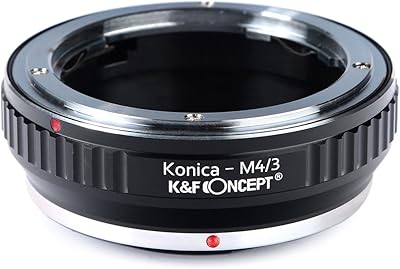 K&F Concept Adapter for Konica AR Mount Lens to Micro 4/3 M4/3 Mount Adapter G6 GH