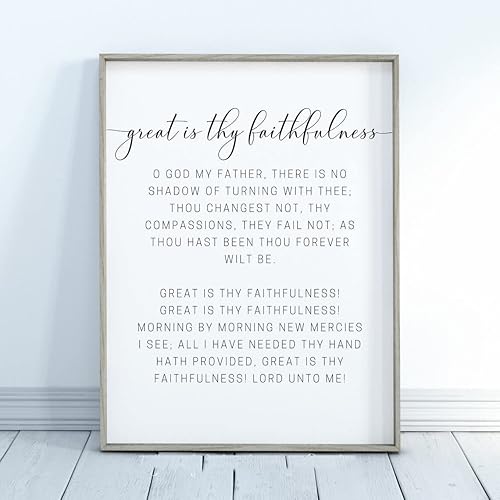 Miniatura 7 de NATVVA Lienzo impreso Be Thou My Vision, arte de pared, citas inspiradoras, carteles, pintura, moderno, sala de estar, decoración de pared cristiana