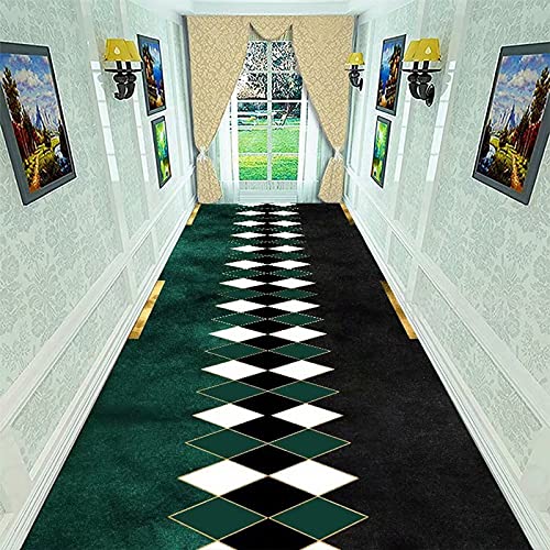 Alfombras de pasillo largo antideslizantes con moqueta espesa lavable 3