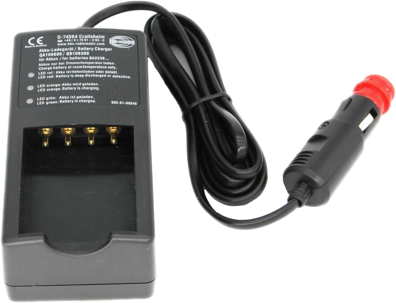 for HBC Battery Charger D-74564 for BA223030 2.1Ah 36V Charger QA108600 QD108300 DC 24V