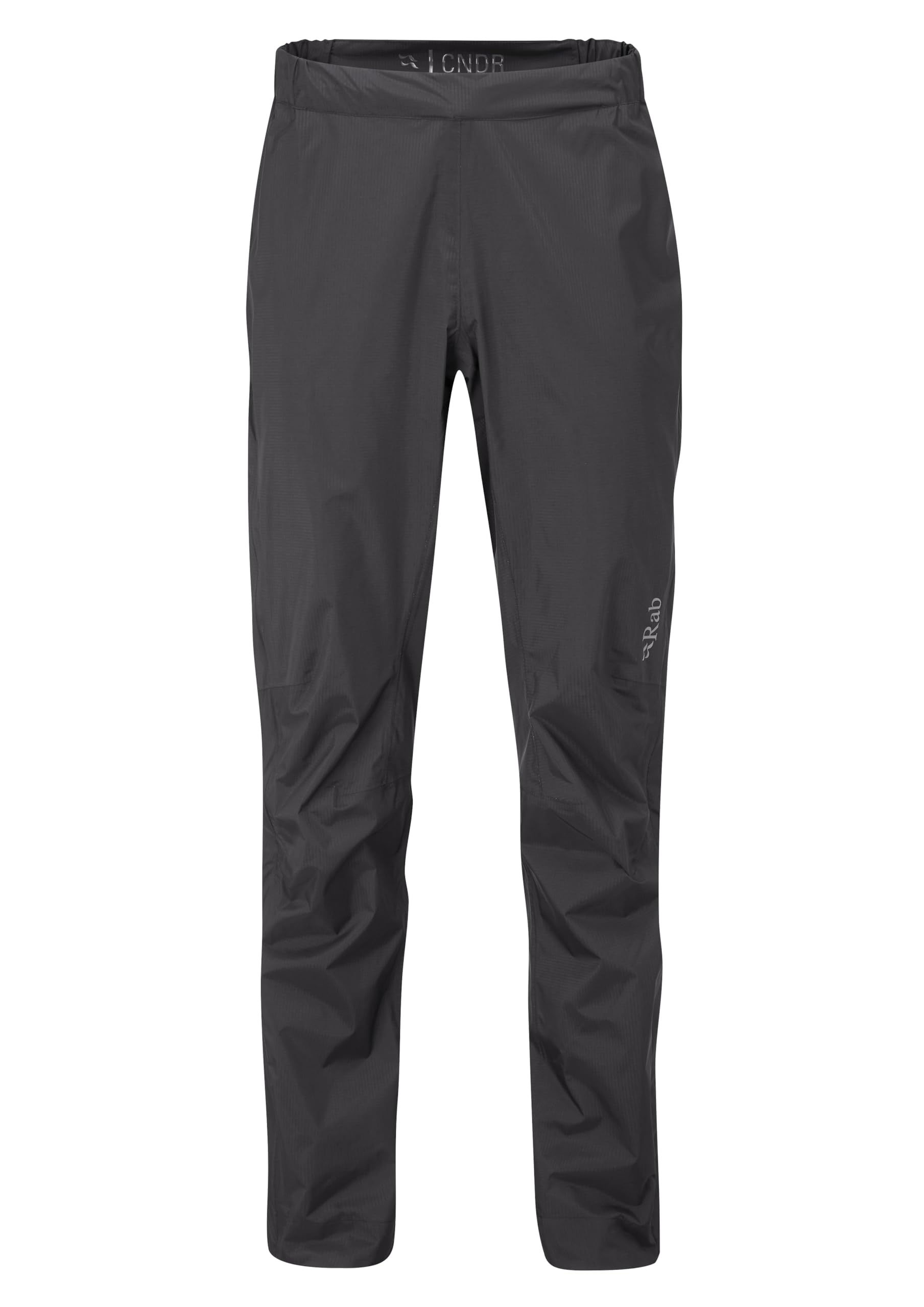 Rab Men's Cinder Downpour Light Pants Lightweight Packable Waterproof Pants for Biking, Cycling, & Commuting - Anthracite - Small