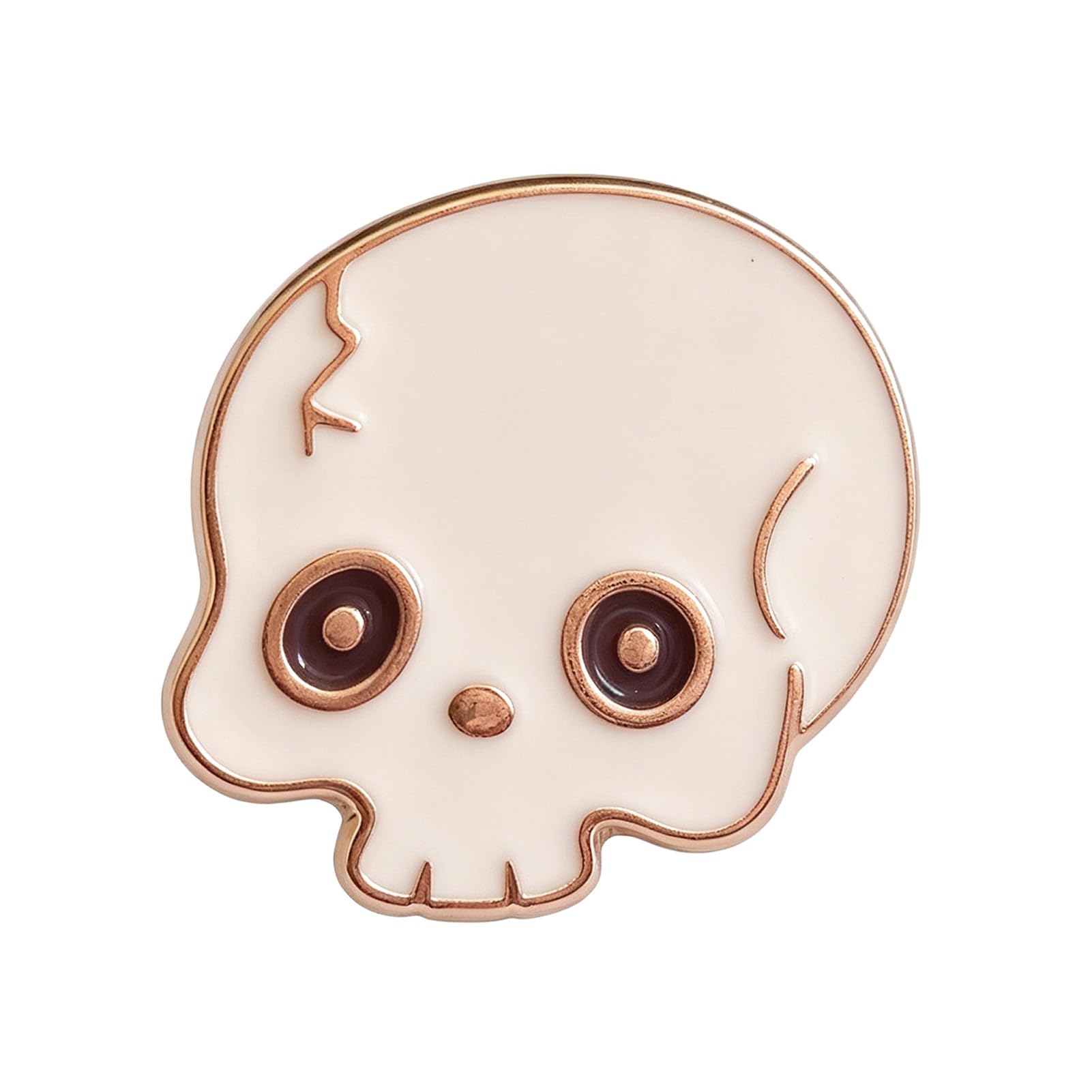 matumou Spooky Halloween Enamel Brooch Pin, Pumpkin Ghost Skull Haunted House Pin, Decorative Accessory for Sweaters Coats Hats