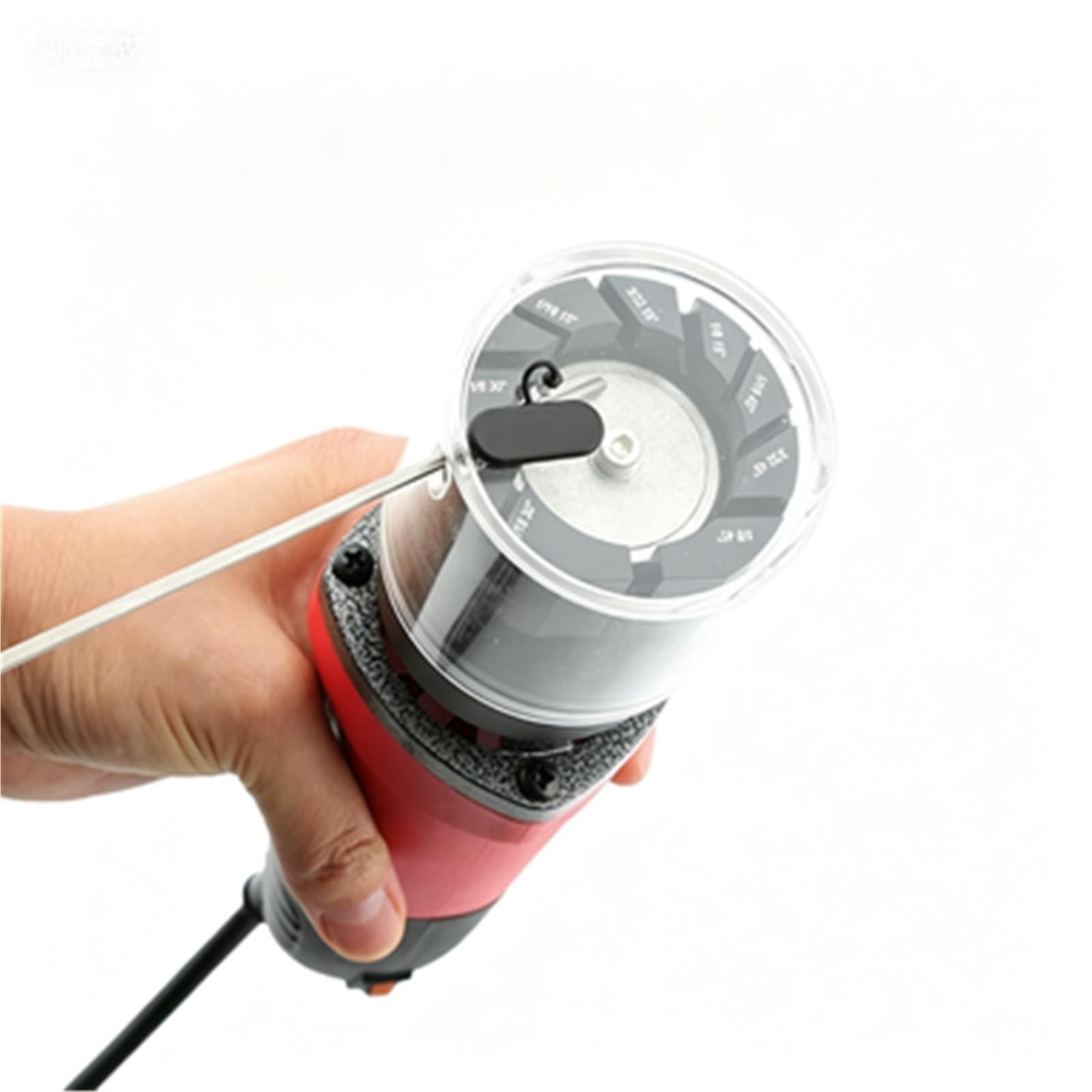 Afilador de electrodos de tungsteno para soldadura TIG, amoladora eléctrica de mano, ajuste de 6 velocidades, ángulos de 15°-50°, diámetro de 1.6-3.2 mm, compatible con la mayoría de herramientas