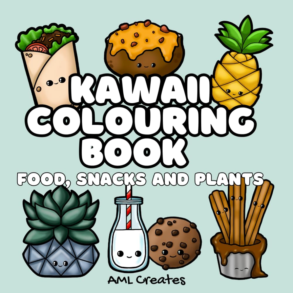 Kawaii Colouring Book