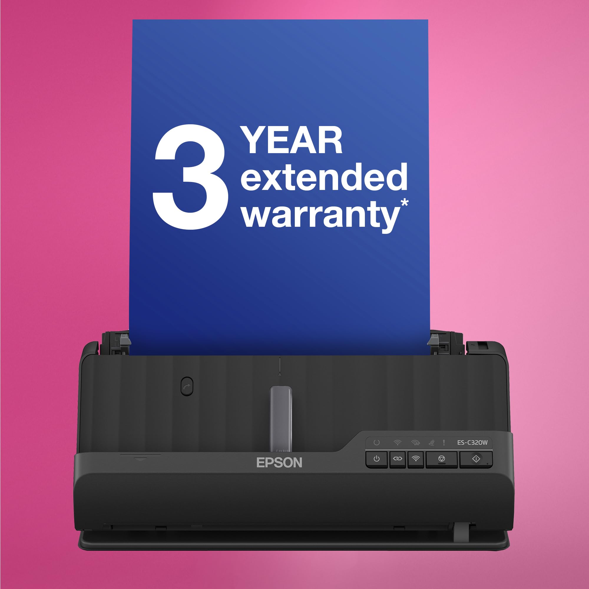 Epson ES-C320w Scanner A Foglio 600 X 600 Dpi A4 Nero (epson ES-C320w - Sheetfed Scanner - Duplex - A4/legal - 600 Dpi X 600 Dpi - Adf [20 Sheets] -