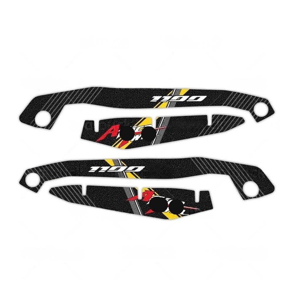 Autocollants de réservoir gaz et protège-mains givrés pour motocross CRF1100L