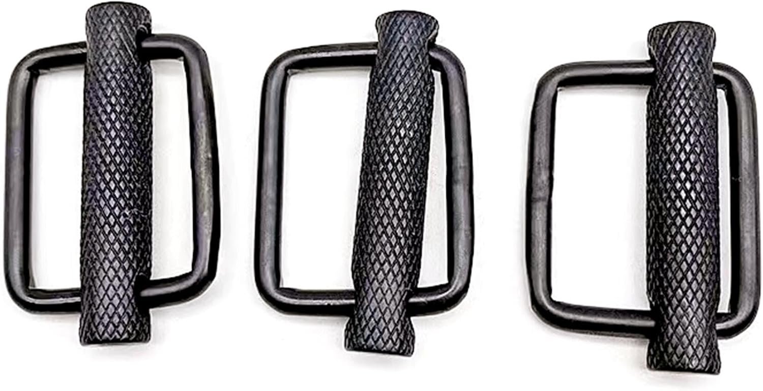 2Pack Stainless Steel 316 Slider adjustable Lock Buckles, Replacement for Belt backpack strap adjuster replacement
