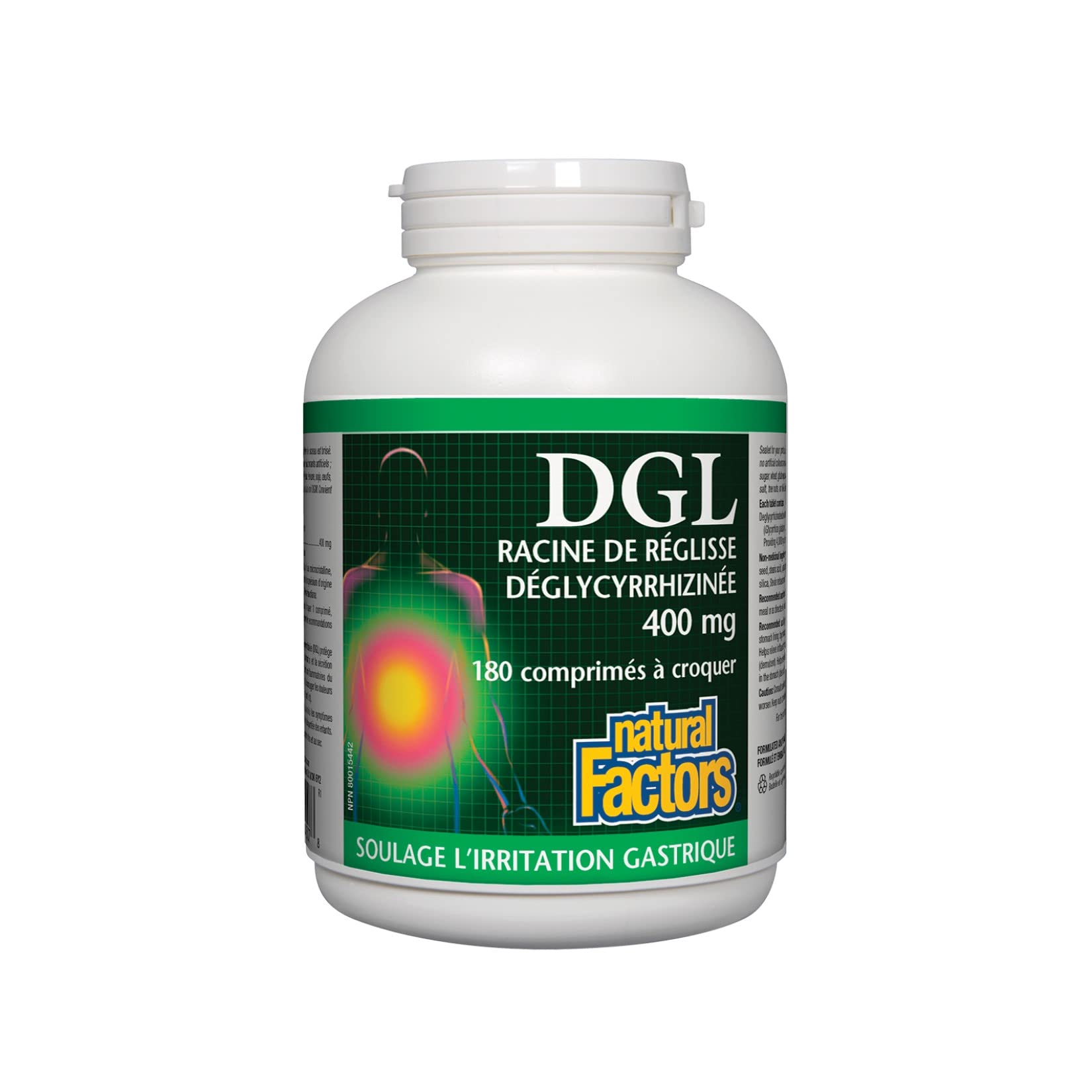 Buy Natural Factors, DGL Licorice Root Extract, Natural Digestive