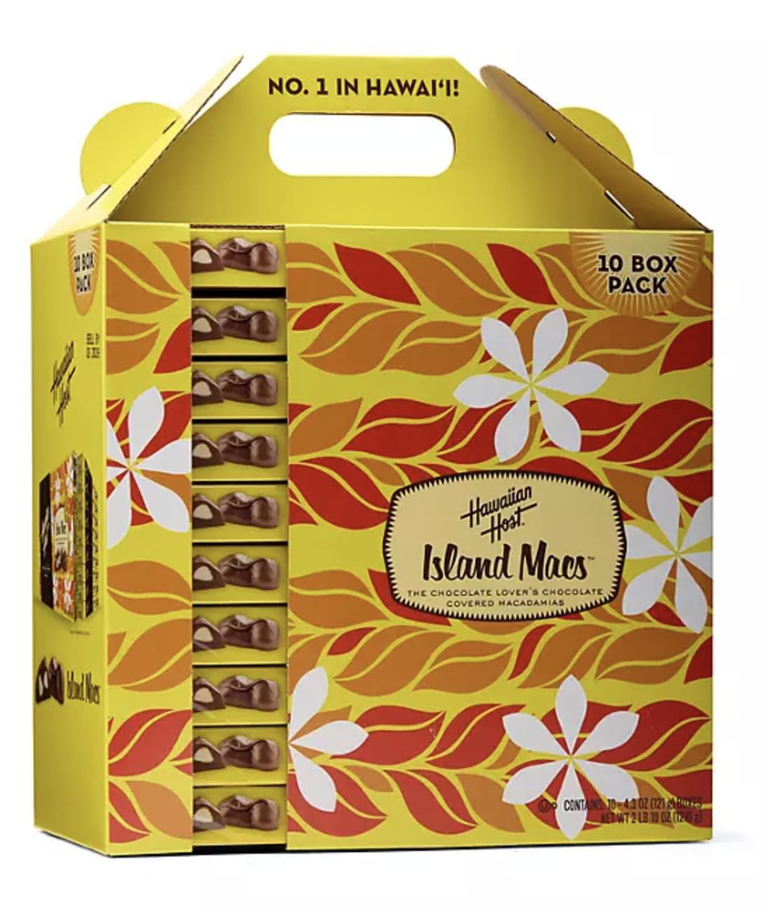 Amazon.com : Hawaiian Host Island Macs Tiare Milk Chocolate