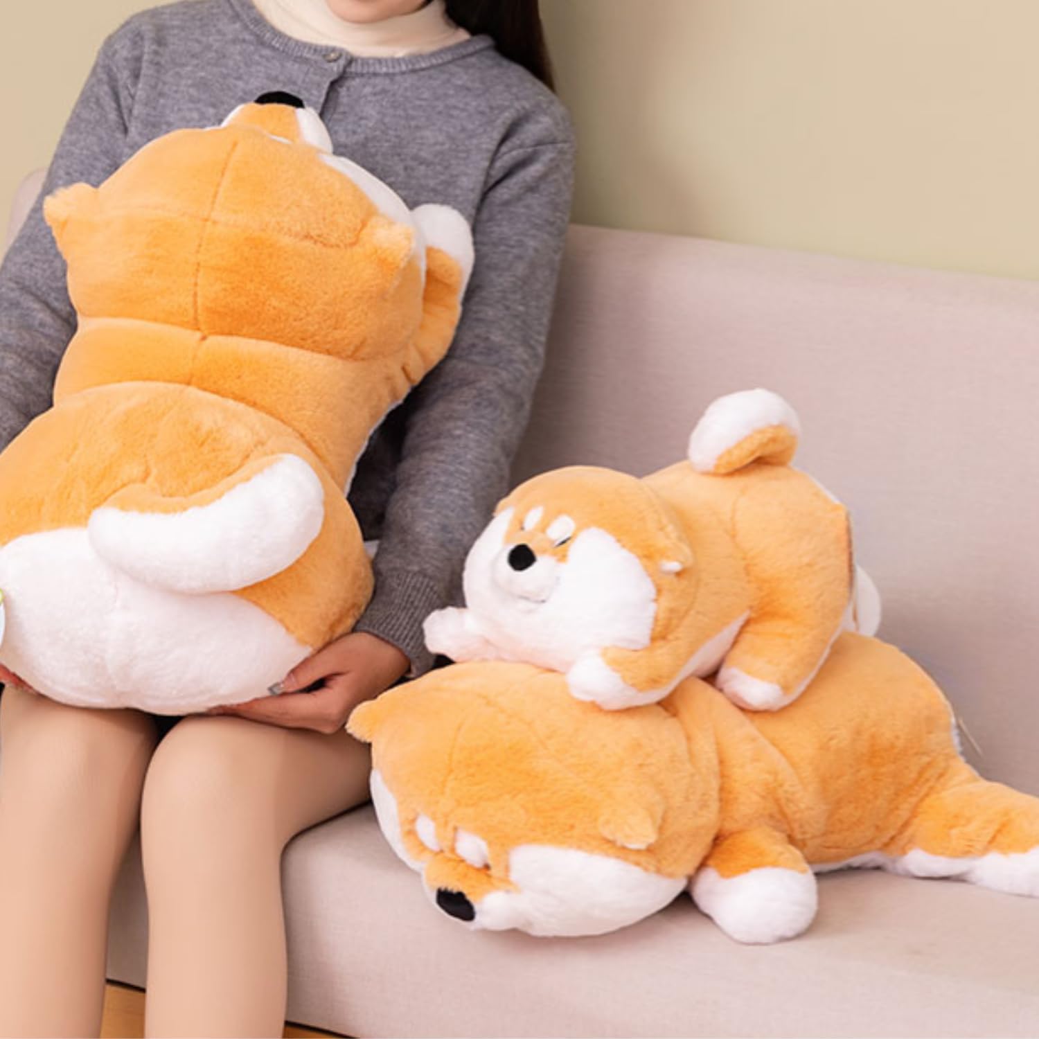 Amazon.co.jp: Jshigogo 柴犬 ぬいぐるみ かわいい おもしろい