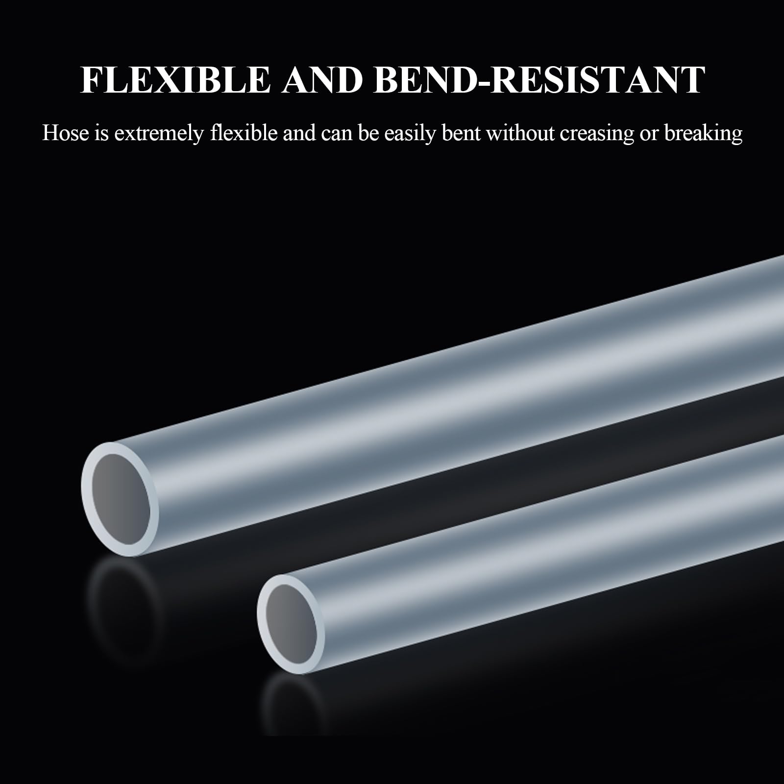 Wasserschlauch, PVC-Schlauch, transparenter Hohlschlauch, flexibler Schlauch, Wasserleitung, geeignet for industrielle Anwendungen(8x11mm)