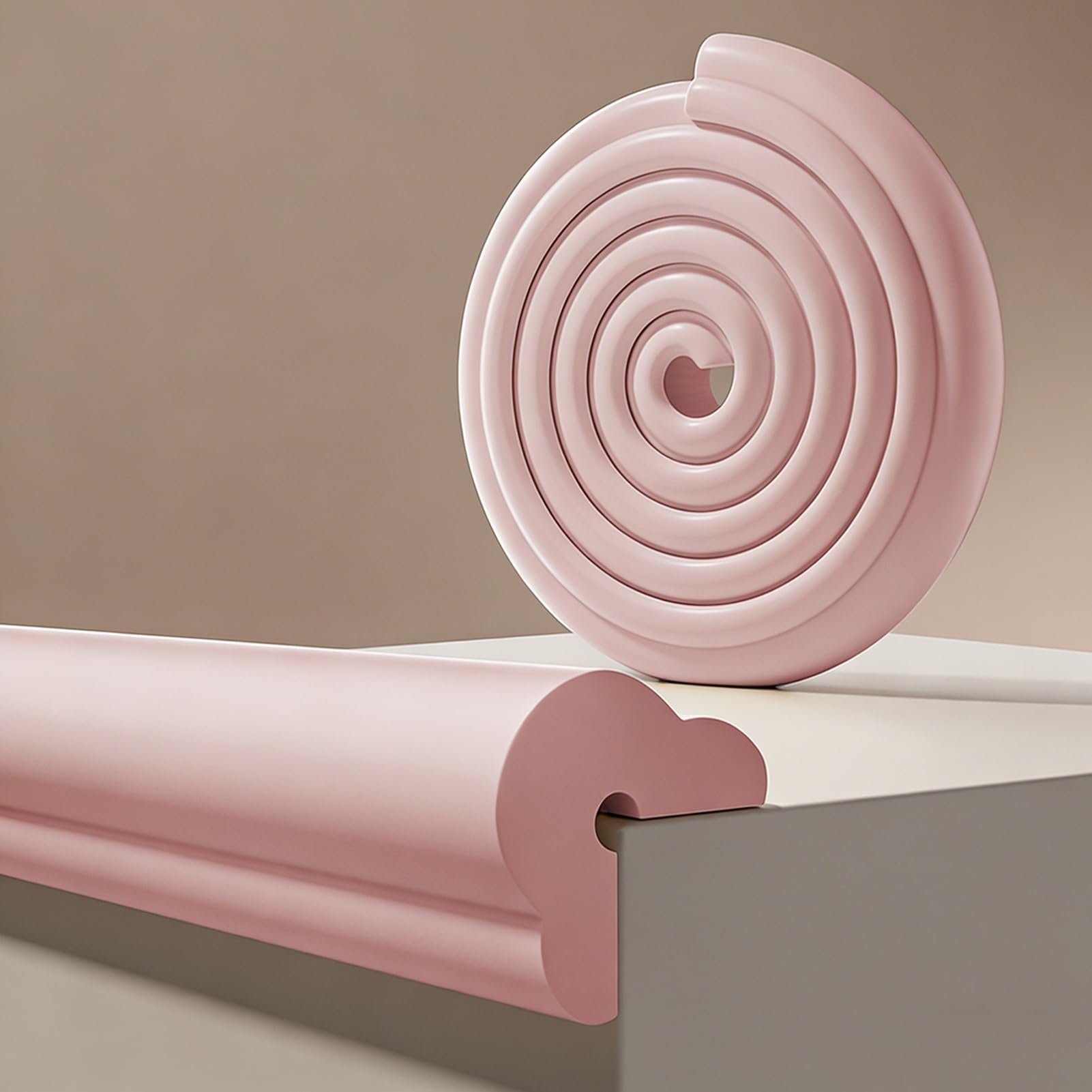 Selbstklebende Eckenschutz aus weichem Schaumstoff, L-Form, für Tische, Stühle, Schränke, Möbel, sicher für Babys