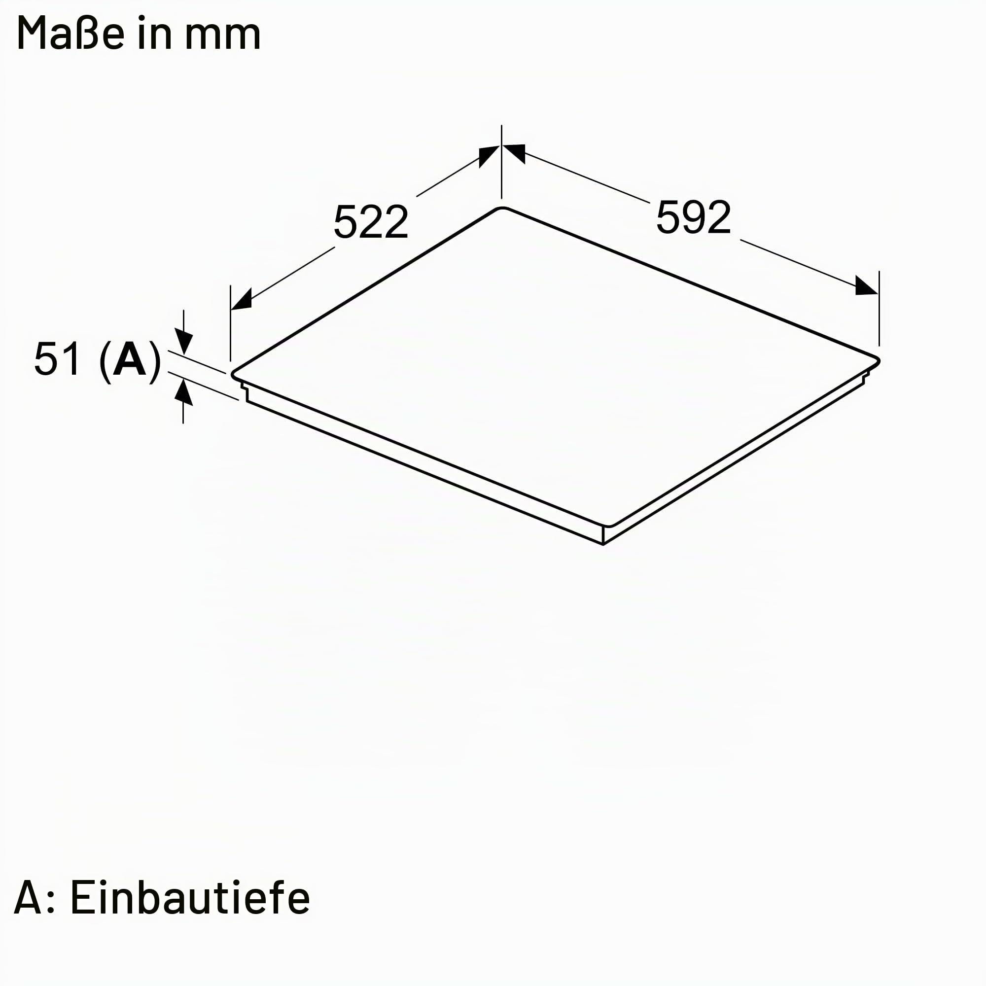 Bosch PIE631HB1E Induktionskochfeld HomeConnect DirectSelect