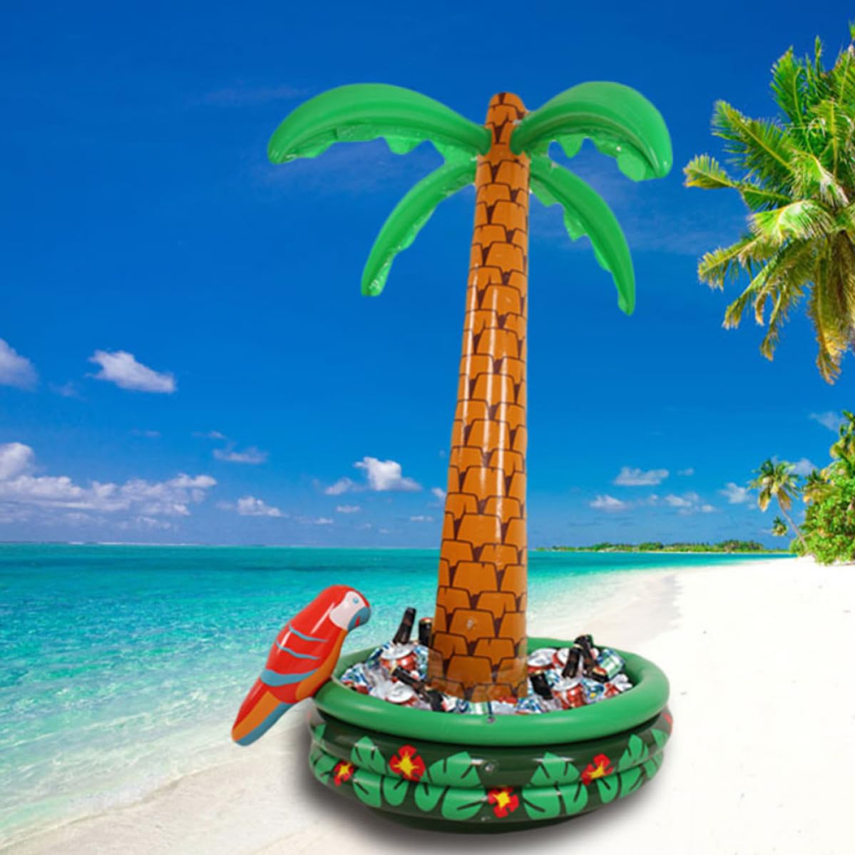 Albero Gonfiabile in PVC a Tema Estivo per Feste e Foto