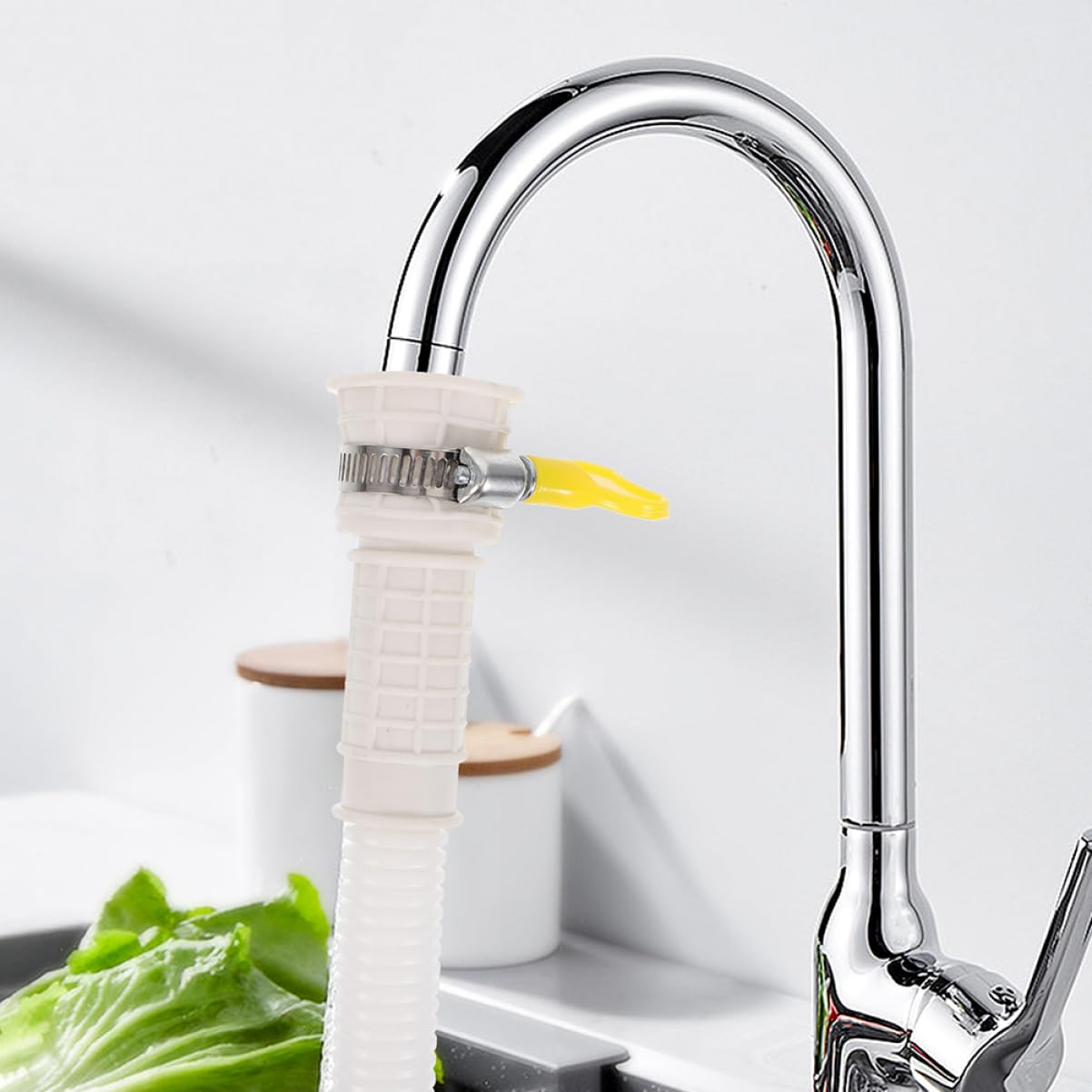 UKCOCO 4pezzi Tubo Scarico Flessibile Per Condizionatori Aria Tubo Interfaccia Corrugata Per Elettrodomestici Domestici e Lavatrici Semi-automatiche Alta e Facile Installazione