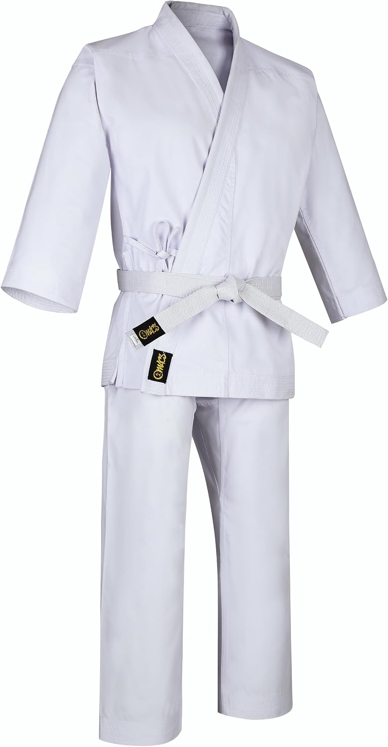 Heavy Weight Gold Label Karate Uniform 13oz with Premium Japanese Cotton Fabric Perfect for Kata & Competition Training