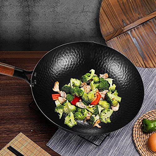 Wok de Hierro Fundido 12.5 Pulgadas con Tapa miniatura 2