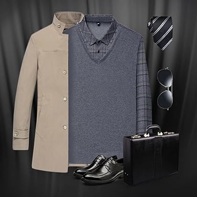 Chemise à Manches Longues Et Revers à Trois Boutons Pour Homme, Imprimé Maritime Rétro – Acheter