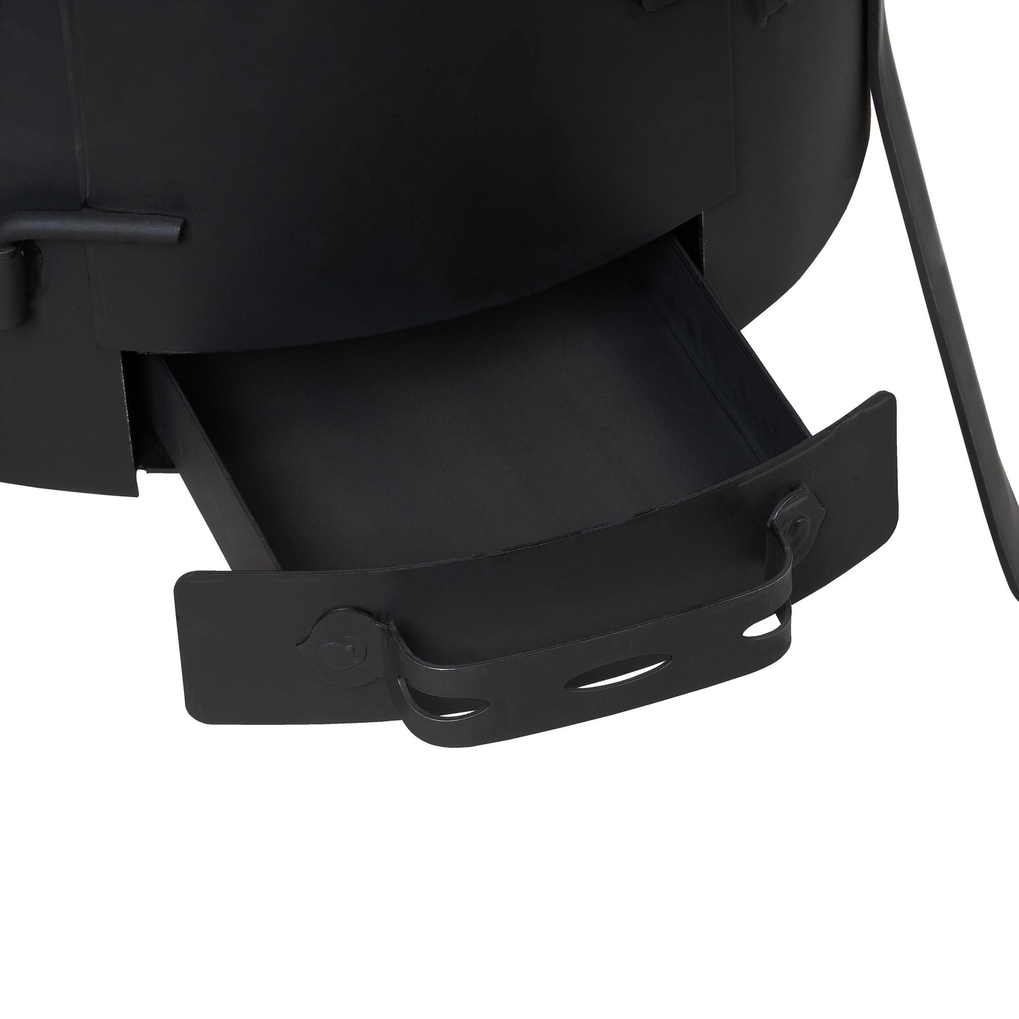 BBQ-Toro Kazan Olla de Hierro Fundido 19 Litros con Estufa Kazan Ø 45 cm | Olla de Hierro Fundido XXL con Tapa | Hervidor de Goulash, Estufa de Exterior | Estufa de Leña, Uchag, Uchak | Camping