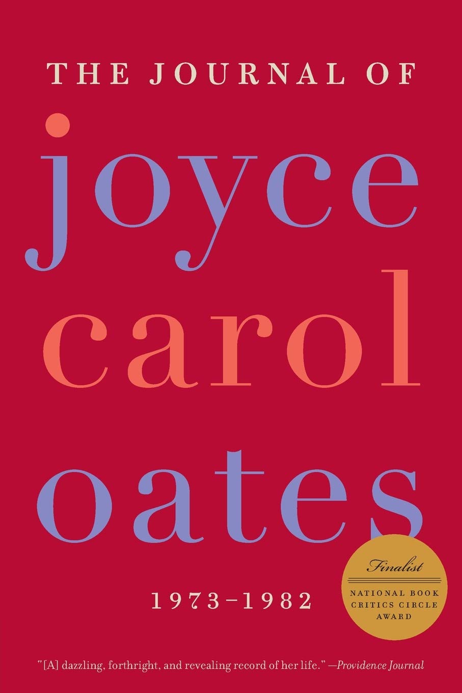 The Journal of Joyce Carol Oates by Joyce Carol Oates - 9780061227998