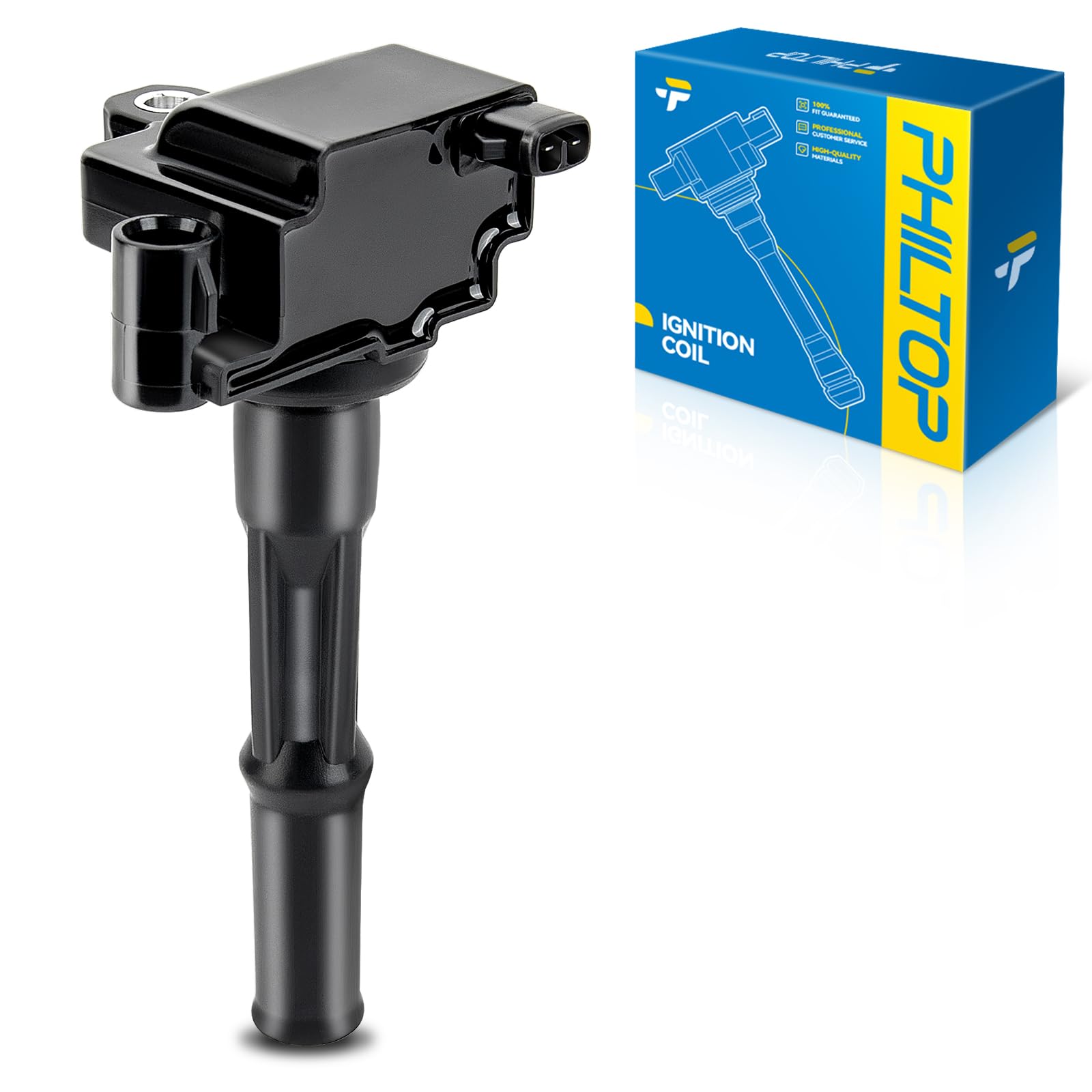 PHILTOP Ignition Coil Pack UF156 Fit for 1995-2004 Tacoma, 1996-2002 4Runner, 2000-2004 Tundra, 1995-1998 T100