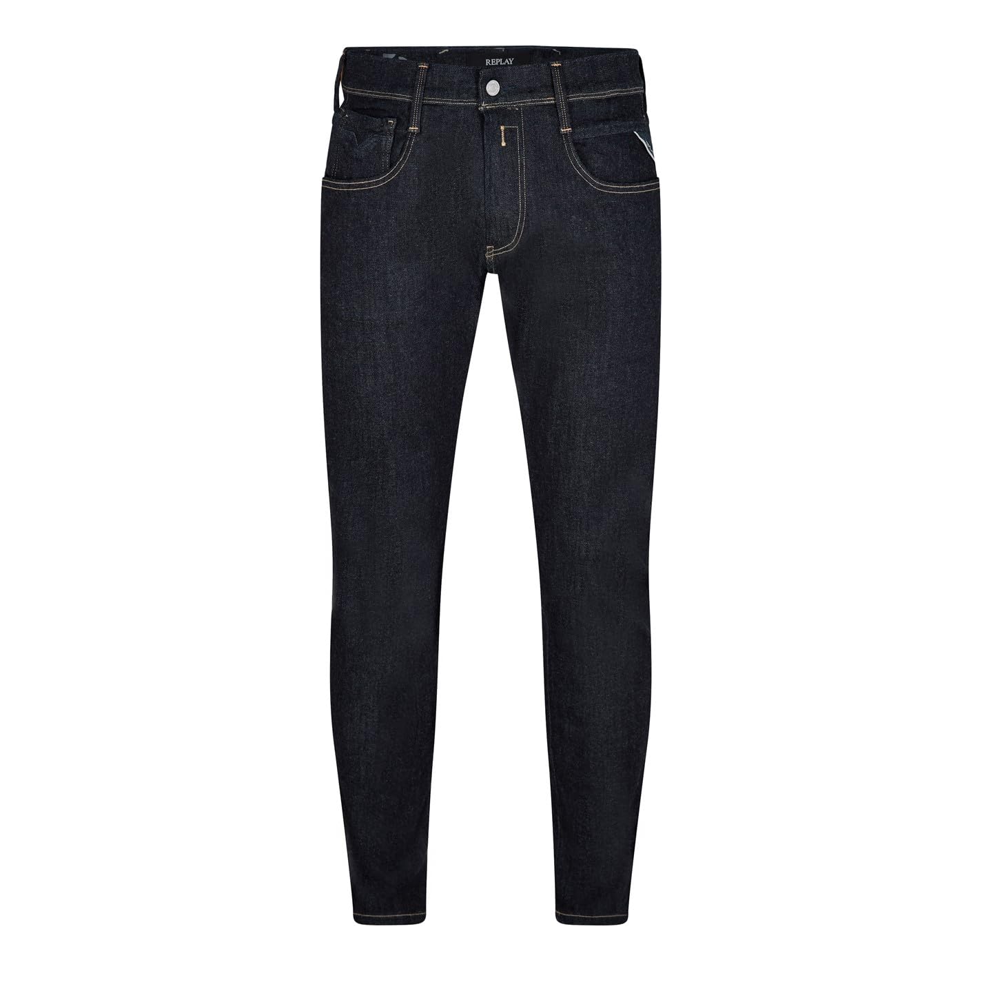 Replay Herren Jeans M914 Anbass Hyperflex Forever Dark