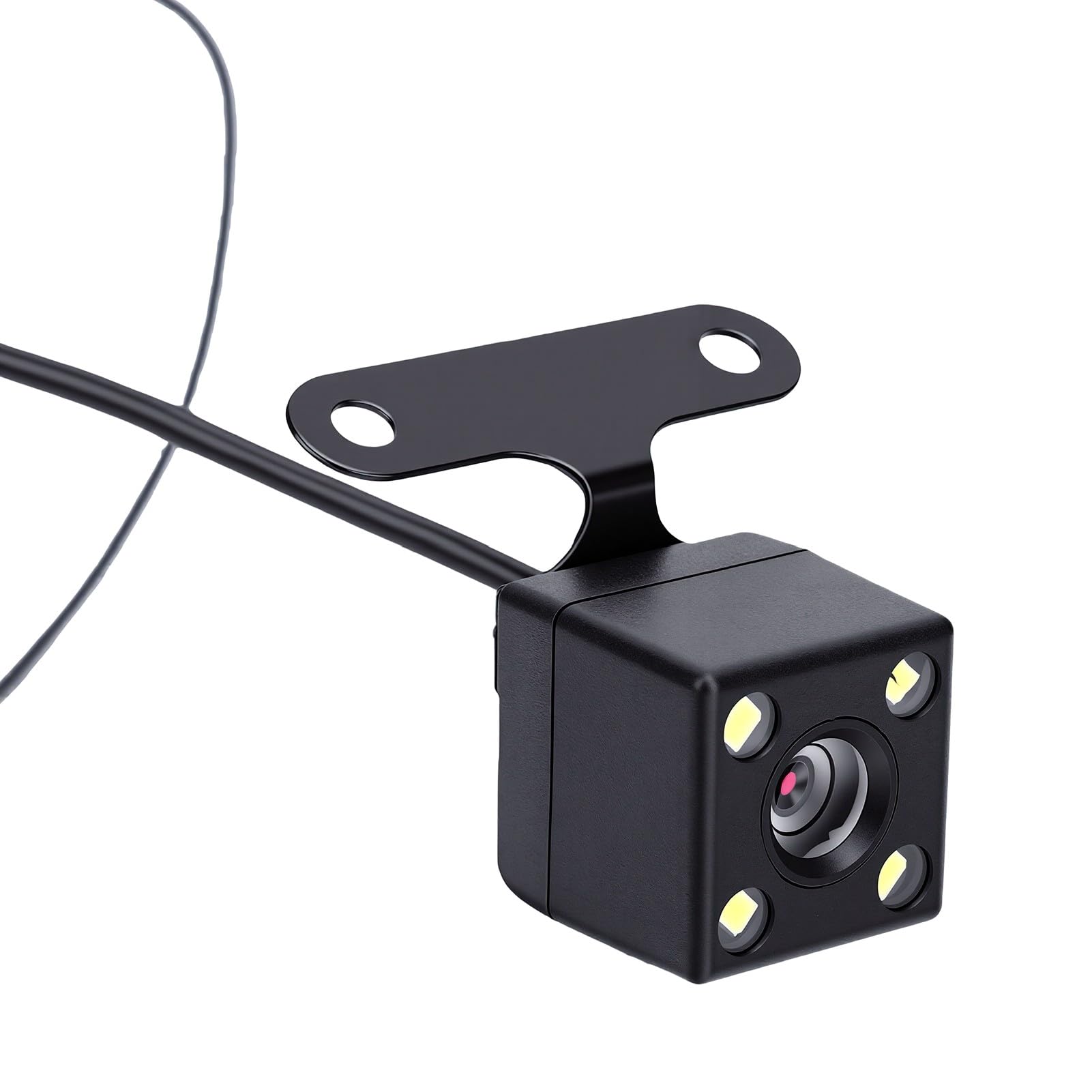 GOWENIC Dash Cam con Tripla Lente, Schermo da 2 Pollici, Grandangolo da